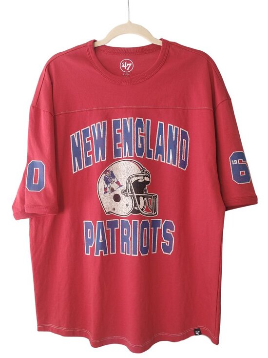 ‘47 Brand Other - NWT ’47 Brand New England Patriots Oversized NFL Football Tee - Size Large